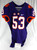 2016 Clemson Tigers #53 Game Issued Pos Used Purple Jersey Football NP Rem 46 8