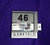 2016 Clemson Tigers #53 Game Issued Pos Used Purple Jersey Football NP Rem 46 8