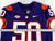 2017-22 Clemson Tigers #50 Game Issued Purple Jersey Football NP Rem 46 851