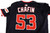 2025 Washington Nationals Andrew Chafin #53 Game Used Navy Jersey 50 DP99713