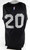 2024-25 Detroit Pistons #20 Game Used Black Practice Jersey HFH Patch L 83