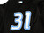2004-06 Toronto Blue Jays Ted Lilly #31 Game Used Black Jersey ST NP Rem 46 980