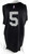 2024-25 Detroit Pistons Malik Beasley #5 Game Used Black Practice Jersey XL 93