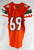 2015-18 Miami Hurricanes #69 Game Used Orange Jersey Football NP Rem XL 402