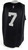 2024-25 Detroit Pistons Paul Reed #7 Game Used Black Practice Jersey XL 84