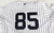 2022 New York Yankees #85 Game Issued Pos Used White Jersey 44 412