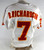 1996 Kansas City Chiefs B.Richardson #7 Game Issued White Jersey 44 073