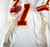 1996 Kansas City Chiefs B.Richardson #7 Game Issued White Jersey 44 073