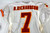 1996 Kansas City Chiefs B.Richardson #7 Game Issued White Jersey 44 073