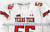 2022 Texas Tech Red Raiders #56 Game Used White Jersey Football NP Rem 50 038