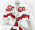 2022 Texas Tech Red Raiders #56 Game Used White Jersey Football NP Rem 50 038