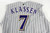 2001 Arizona Diamondbacks Danny Klassen #7 Game Issued Grey Vest Jersey 46 253