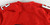 2015 Texas Tech Red Raiders #62 Game Used Red Jersey Football NP Rem 50 673