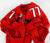 2015 Texas Tech Red Raiders #77 Game Used Red Jersey Football NP Rem 50 666