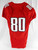 2015 Texas Tech Red Raiders #80 Game Used Red Jersey Football NP Rem 44 679