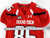 2015 Texas Tech Red Raiders #86 Game Used Red Jersey Football NP Rem 44 699