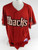 2008 Arizona Diamondbacks Doug Davis #49 Game Used Red Jersey 10th Patch 50 5