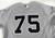 2021 New York Yankees #75 Game Issued Grey Jersey 44 456