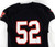 2014 Texas Tech Red Raiders #52 Game Used Black Jersey Football NP Rem 46 572