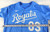 2025 Kansas City Royals Andreson Paulino #83 Game Issued Used Powder Blue Jersey
