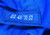 2011 New York Mets Willie Harris #22 Game Issued Pos Used Blue Jersey BP ST 48 9