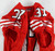 2023 Texas Tech Red Raiders #37 Game Used Red Jersey Throwback Football NPR 46 7