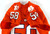 2016 Clemson Tigers #58 Game Issued Pos Used Orange Jersey Football NP Rem 42 59