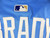 2025 Kansas City Royals Ryan Brady #94 Game Issued P Used Powder Blue Jersey 9