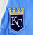 2025 Kansas City Royals Jordan Groshans #76 Game Issued Used Powder Blue Jersey