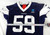 2025 Dallas Cowboys Kenneth Murray #59 Game Used Navy Practice Jersey 52 491