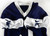 2025 Dallas Cowboys Earnest Brown IV #51 Game Used Navy Practice Jersey 54 492