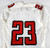 2018 Texas Tech Red Raiders #23 Game Used White Jersey Football NP Rem 44 123
