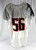 2014 Texas Tech Red Raiders #56 Game Used White Jersey Football NP Rem 50 133