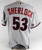 2007 Arizona Diamondbacks Glenn Sherlock #53 Game Used Grey Jersey 48 282