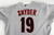 2007 Arizona Diamondbacks Chris Snyder #19 Game Used Grey Jersey 48 278