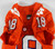 2017-22 Clemson Tigers #18 Game Issued Pos Used Orange Jersey Football NP Rem 7
