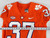 2017-22 Clemson Tigers #37 Game Issued Pos Used Orange Jersey Football NP Rem 9