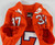 2017-22 Clemson Tigers #37 Game Issued Pos Used Orange Jersey Football NP Rem 9