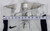 2000s Utah State Aggies Game Issued White Football Pants Size M DP110278