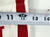 2012 Indiana Hoosiers Game Issued White Football Pants Size M DP110281