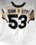 2021 Air Force Falcons #53 Game Issued Pos Used White Jersey Air Power Legacy 6