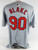 2024 St. Louis Cardinals Dusty Blake #90 Game Issued Grey Jersey 48 555