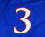 2025 Kansas Jayhawks #3 Game Used Blue Jersey Baseball 36 613