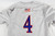 2025 Kansas Jayhawks #4 Game Used Grey Jersey Baseball 40 618