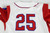 2025 Kansas Jayhawks #25 Game Used White Jersey Buck O'Neil Patch Baseball 44 69
