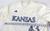 2025 Kansas Jayhawks #43 Game Used White Jersey Camo Baseball 48 639
