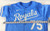 2025 Kansas City Royals Hernandez #75 Game Issued Pos Used Powder Blue Jersey 3