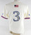 2025 Kansas Jayhawks #3 Game Used White Jersey Camo Baseball 40 641