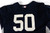 2007-08 New York Yankees Larry Bowa #50 Game Issued Pos Used Navy Jersey BP ST