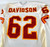 1996 Kansas City Chiefs Davidson #62 Game Issued White Jersey  043